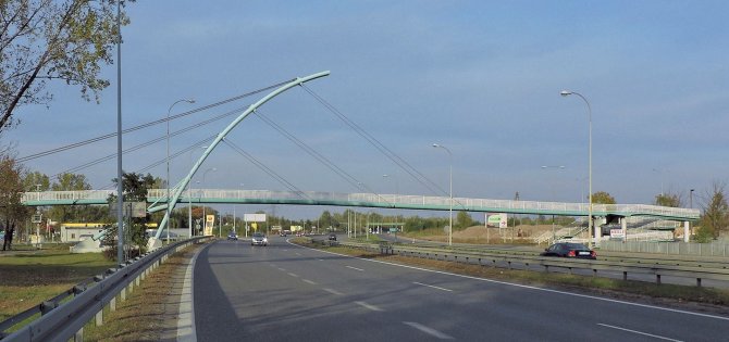 kładka w Cegielni