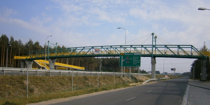 kładka w Kruszynie