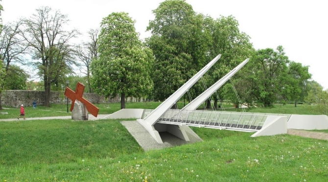 kładka w Lubinie