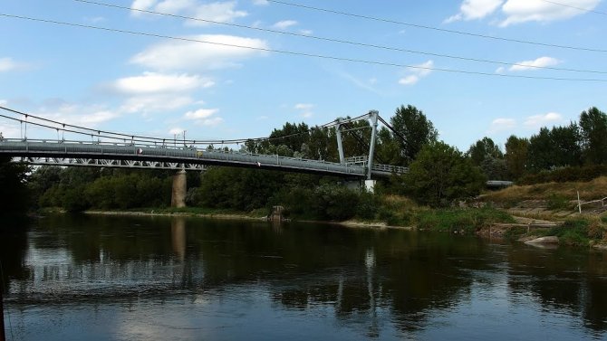 kładka w Poznaniu