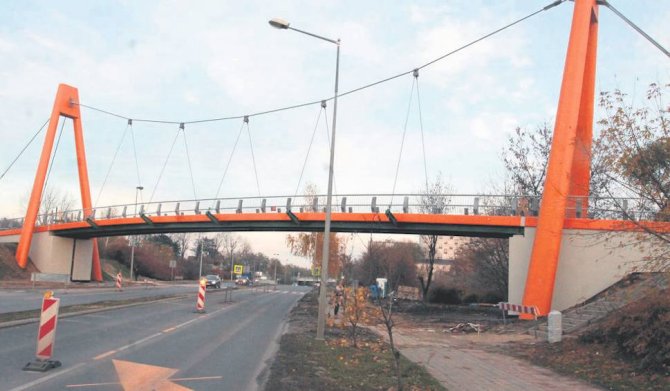 kładka w Radomiu