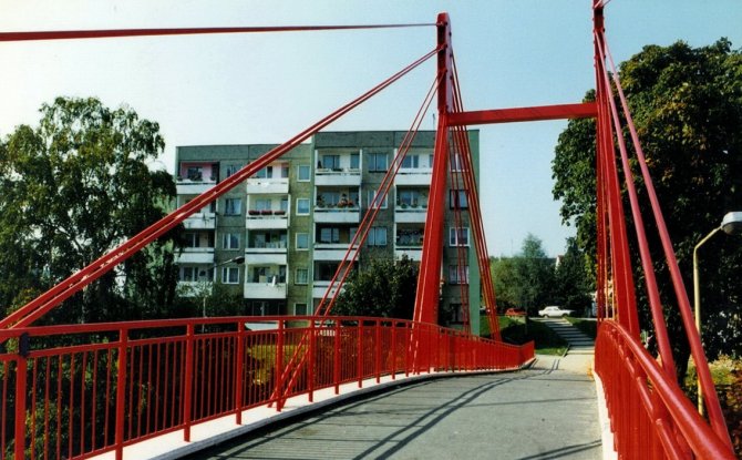 kładka w Szczecinie