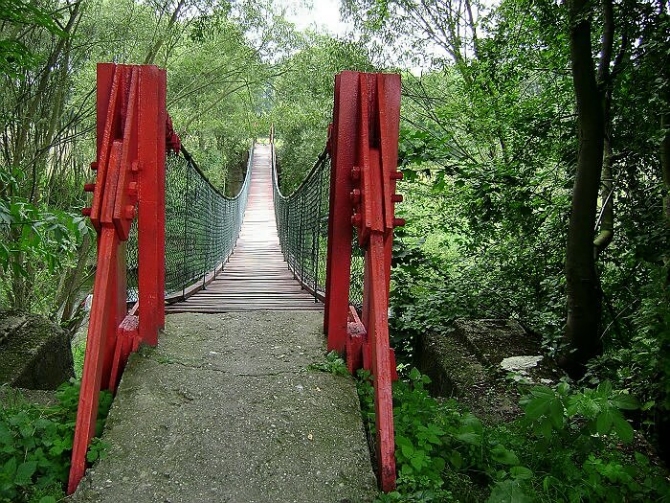 kładka w Tomisławiu