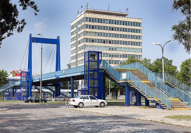 kładka w Warszawie