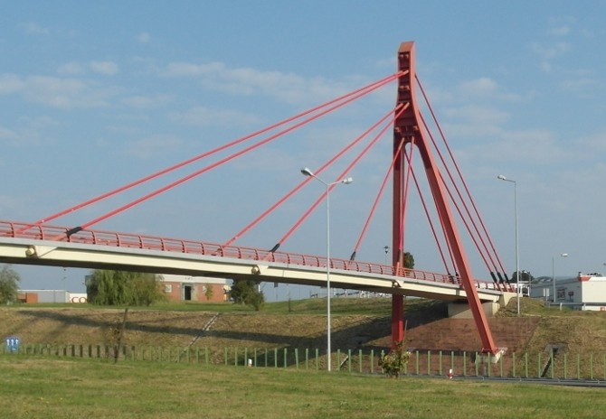 kładka w Wysokiej