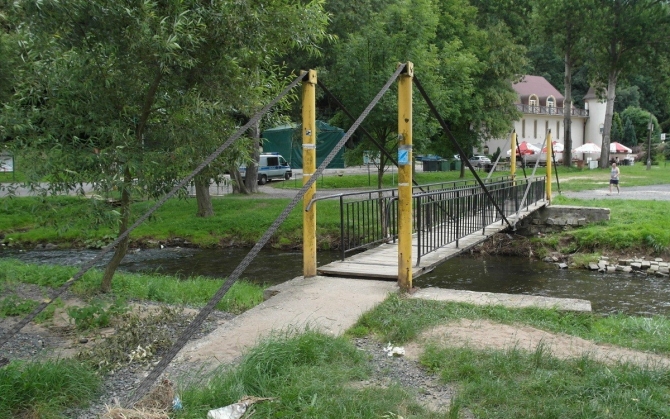 kładka w Złotoryji