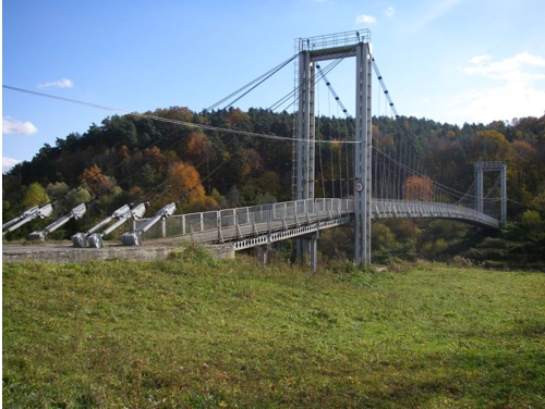 k�adka w Olszanach