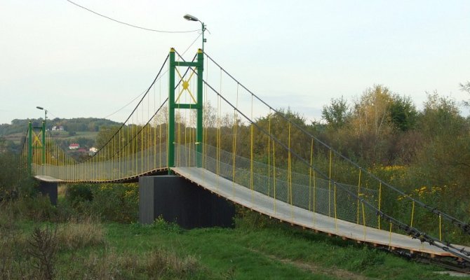 k�adka w Przysiekach