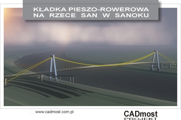 kładka w Sanoku